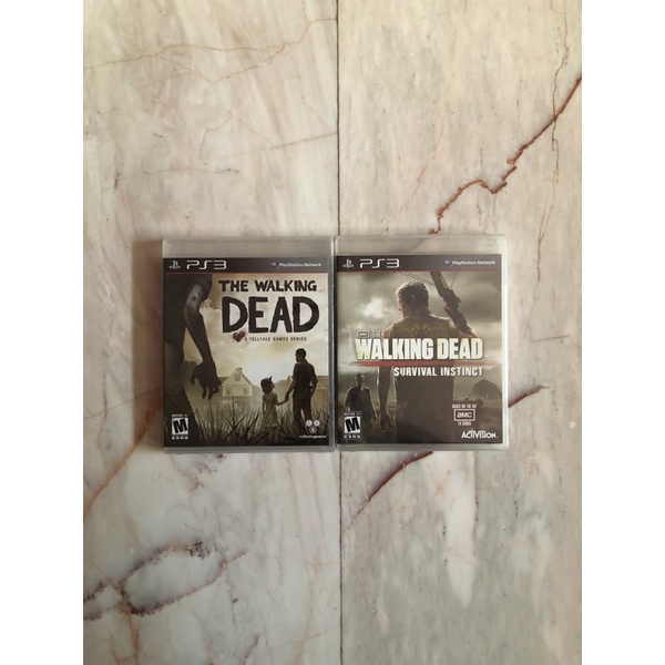 แผ่นเกม PS3 Set Walking Dead มือ1 ทุกแผ่น