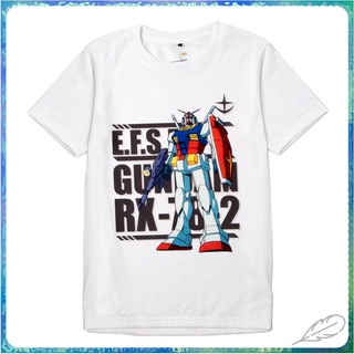 สินค้าขายดีเทรนด์ใหม่ กันดั้ม เสื้อยืดลายการ์ตูนลิขสิทธิ์ Gundam T-shirt No.004