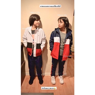 แท้💯%พร้อมส่ง🚛FILA เสื้อแจ็คเก็ตเด็กผู้ใหญ่ไซส์sใส่ได้