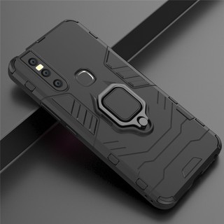 เคส VIVO V15 ฮาร์ดเคสกันกระแทกเคสโทรศัพท์ Hybrid Armor Shockproof Ring Case VIVO V15 V 15 VIVOV15 Cover Stand