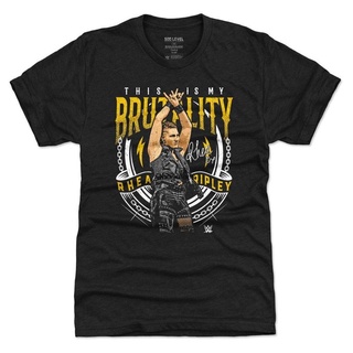 เสื้อยืด พิมพ์ลาย Superstars Rhea Ripley Brutality พรีเมี่ยม สําหรับผู้ชาย