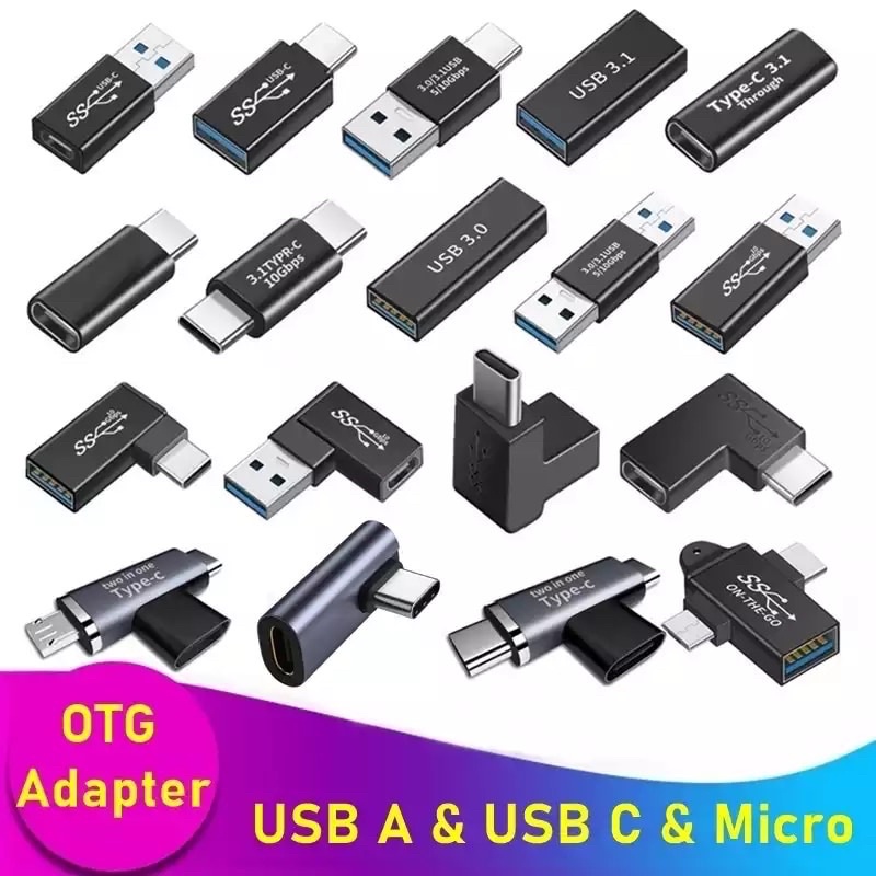 Universal Type Cอะแดปเตอร์Micro USB สนับสนุนOTG Data Sync AdaptadorสำหรับSamsung Huawei xiaomi