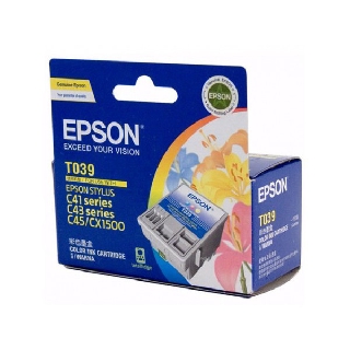 EPSON T039 ตลับหมึก Epson T039 (ของแท้ No box ลดล้างสต๊อก ไม่รับเปลี่ยนคืน)