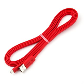 สายชาร์จ Micro USB สีแดง Remax FULLSPEED 2M/Remax FULLSPEED 2M Micro USB Cable Red