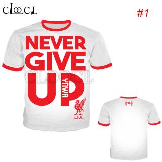 HX New Design Liverpool F.C.3D เสื้อยืดกราฟิกพิมพ์