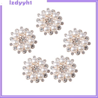 Joydiy 5 X คริสตัล Rhinestone รูปดอกไม้สําหรับตกแต่ง