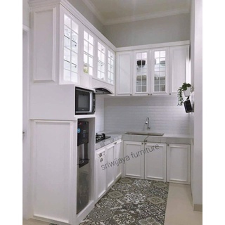 KITCHEN SET FINISHING DUCO / KITCHEN SET MINIMALIS KAYU COSTOM