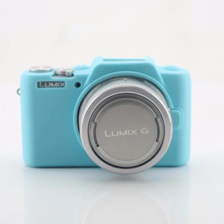 ซิลิโคนกล้อง panasonic lumix g gf7 gf8 สีฟ้า