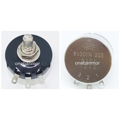 RV30YN 20S B101 100 OHM Carbon Potentiometer onebanmor