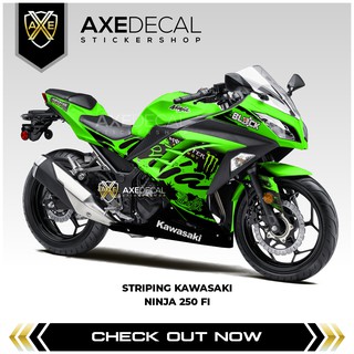 Ninja 250 Fi Custom Design Striping / Kawasaki Ninja Fi Old …