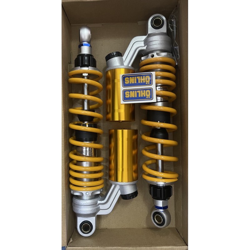 โช๊คหลัง แก๊ส คู่ OHLINS โอลีน WAVE ยาว 320 mm., PCX ยาว 310 mm.