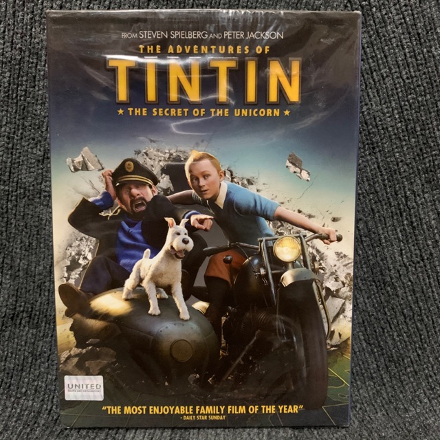 Adventures Of Tintin การผจญภัยของตินติน (dvd)