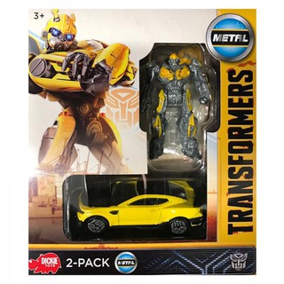 ของแท้ 100% Dickie Toys - Transformers หุ่นเหล็กทรานสฟอร์เมอร์ บัมเบิลบี ออฟติมัส Optimus Bumblebee