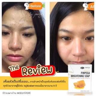 [ส่งไวมาก เปิดขนส่งเอง] สบู่พิมพ์เพกา ลดสิว หน้าสว่างใสอย่างเป็นธรรมชาติ