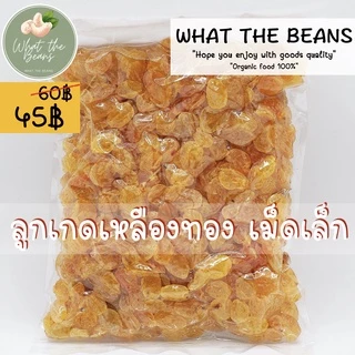 ลูกเกดเหลืองทองขนาดเล็ก 500 กรัม นุ่มหนึบ หวานอมเปรี้ยว