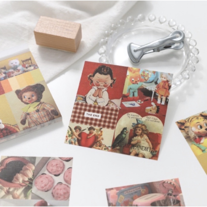 ล้างสต๊อก (273)สมุดฉีกลายภาพมินิสตอรี่ 50 แผ่น