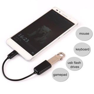 Micro USB Male to Female OTG อะแดปเตอร์แปลงสายเคเบิ้ลสำหรับ Android