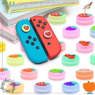 Suhu เคสปุ่มกดจอยสติ๊ก 3D เรืองแสง สําหรับ Nintendo Switch