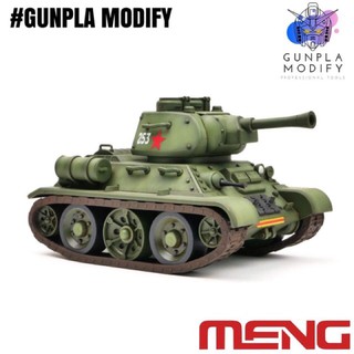 MENG MODEL โมเดลประกอบ โมเดลรถถังไข่ Soviet Medium Tank T-34/76 WWT-006