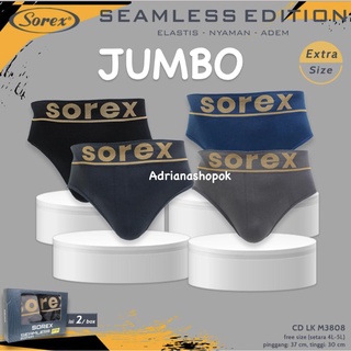 กางเกงในผู้ใหญ่ JUMBO CD Guys BIGSIZE BRIEF SOREX RAJUT SEAMLESS สําหรับผู้ชาย