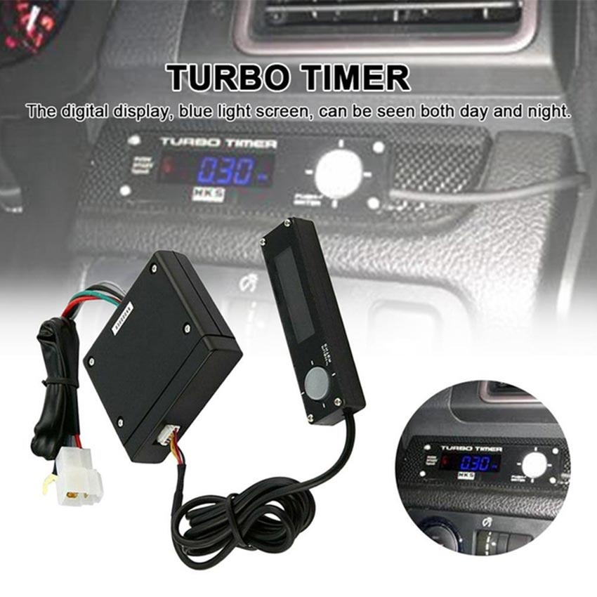 Universal TURBO รถ TIMER ยี ่ ห ้ อ HKS Type 0 จอแสดงผล LED ดิจิตอล HKS TURBO TIMER