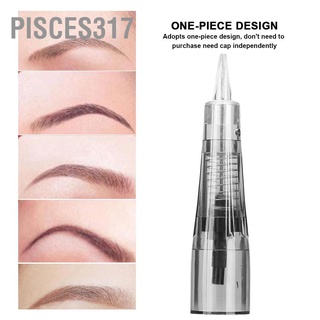 Pisces317 เข็มสักคิ้ว รูปตัว U 9 Pin 10 ชิ้น