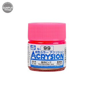 Mr.Hobby MR.ACRYSION COLOR N-99 FLUORESCENT PINK 4973028112948 (สี)