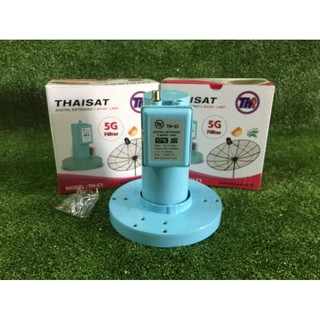 Thaisat LNB C-Band 1จุด รุ่น TH-C1 (5G Fillter) ป้องกันสัญญาณ5Gรบกวน