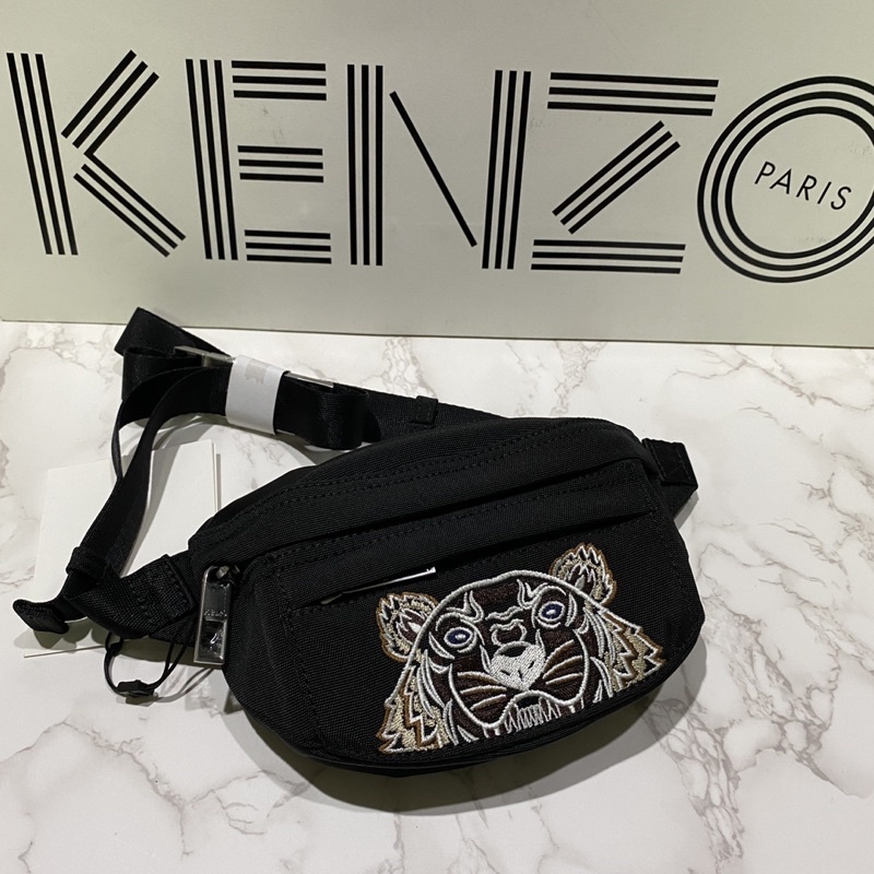 Clearance Sale! Kenzo mini belt bag / bumbag กระเป๋า เคนโซ่ มินิ คาดอก คาดเอว ของแท้ ส่งฟรี EMS ทั้งร้าน