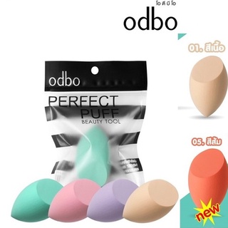 ฟองน้ำแต่งหน้า Odbo perfect puff  od8-111 ฟองน้ำไข่