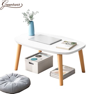 Greenforst โต๊ะกาแฟ โต๊ะญี่ปุ่น โต๊ะนั่งพื้น โต๊ะเตี้ยขนาดเล็ก รุ่น H-2253