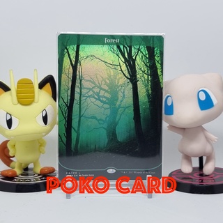 Forest Foil การ์ด Magic The Gathering ของแท้ จากชุด Unstable