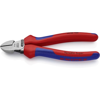 คีมตัด ลวดหรือสายไฟ KNIPEX NO.70 02 160 Diagonal Cutters (160mm.) Factory Gear By Gear Garage