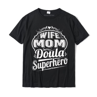 เสื้อยืดผ้าฝ้าย เสื้อยืด พิมพ์ลาย Doula LetS Doula This Midwife เหมาะกับของขวัญวันเกิด สําหรับผู้หญิง