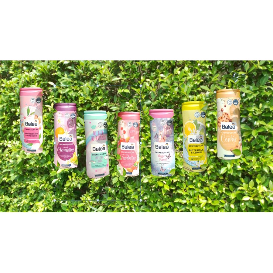 ครีมอาบน้ำ Balea รุ่นยอดนิยม Balea cremedusche ขนาด300ml