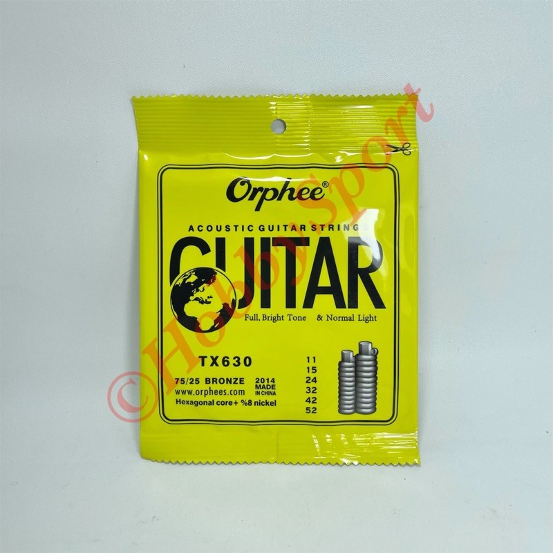 Orphee TX630 Light String Acoustic Guitar Top Strap