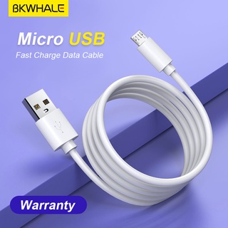 Bkwhale สายชาร์จ Micro Usb สายเคเบิ้ล Usb สําหรับโทรศัพท์มือถือ Android