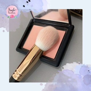 (พร้อมส่ง) Brushlovelove แปรงปัดแก้มหัวกลม ขนแพะเกรด 2 (saikoho 2 grade)