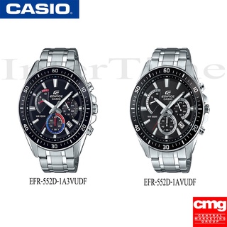 นาฬิกา Casio รุ่น  EFR-552D-1A3VUDF , EFR-552D-1AVUDF  รับประกัน CMG 1 ปี