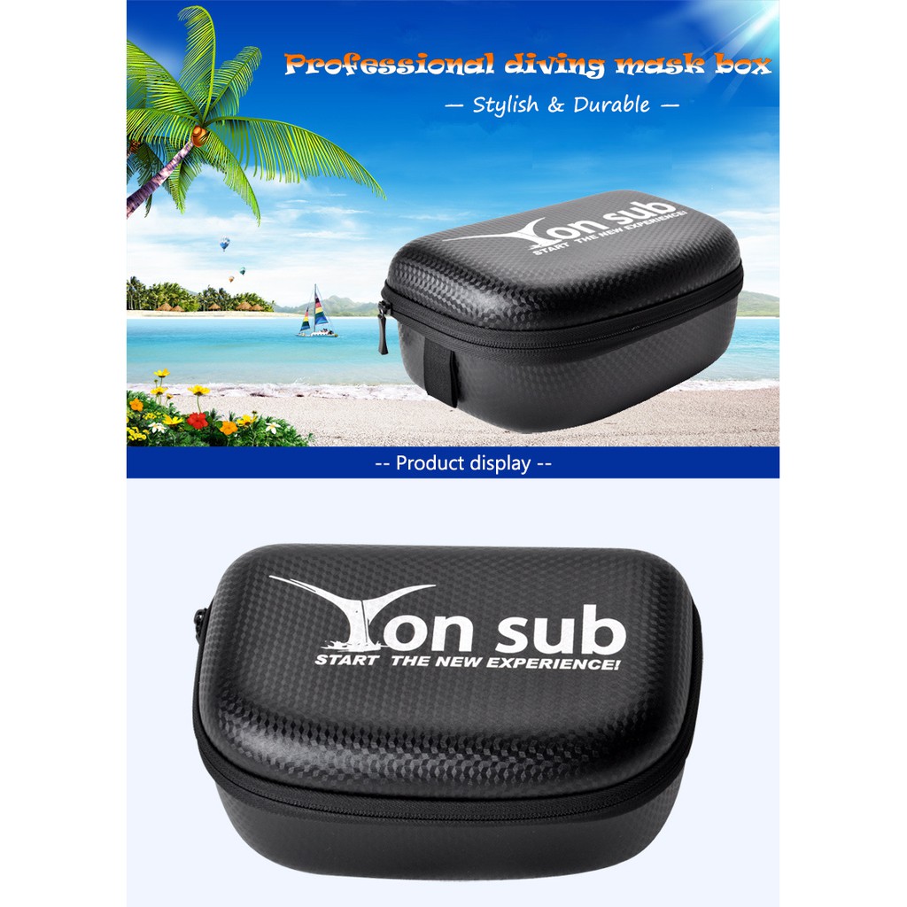 rofessional Scuba Diving Mask Carton Case Durable Underwater Storage ...