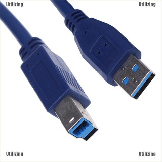 ใช้☆ สายเคเบิ้ลต่อขยายเครื่องพิมพ์ Usb 3.0 B Type Male Usb 3.0 A Male Am