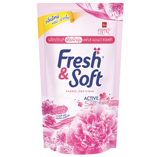 🔥*พร้อมส่ง*🔥 เฟรชแอนด์ซอฟท์ น้ำยาปรับผ้านุ่ม สีชมพู ขนาด 500 มล. Fresh &amp; Soft Fabric Softener Pink 500 Ml.