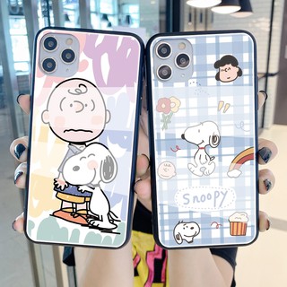 เคส  OPPO Reno 8T 8Z A78 Reno6 5G A94 Reno 5 5Pro Reno 4 Pro 5G Reno2 2F Reno F11 Pro F9 F7 F5 F1s เคสแก้ว ยากเคส   Tempered Glass Back Shockproof Hard Casing Glass Case