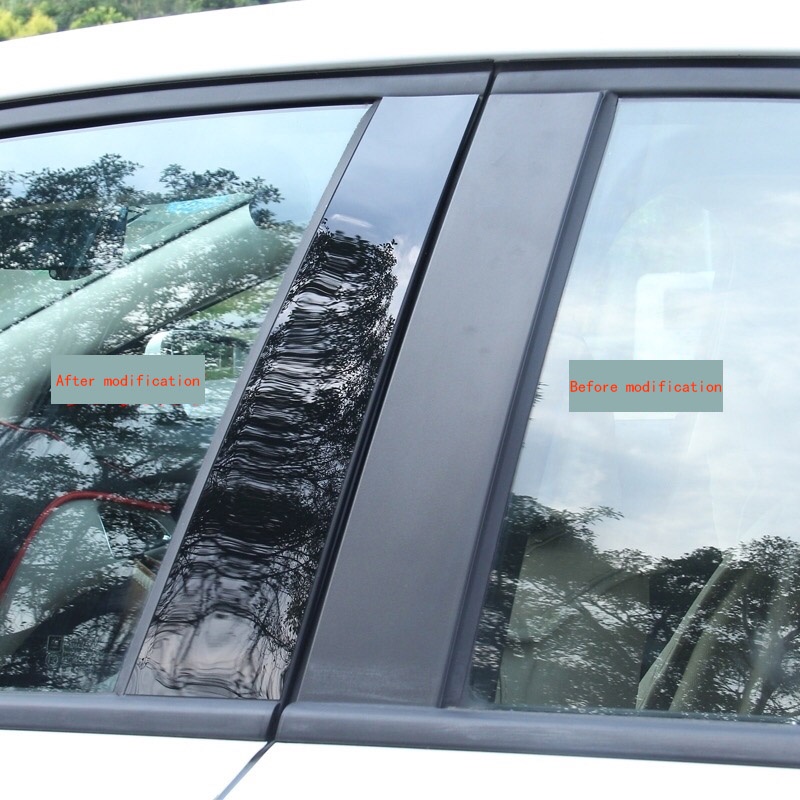 Car window trim PC mirror is suitable for modern IX35 Yuena led Rena ...
