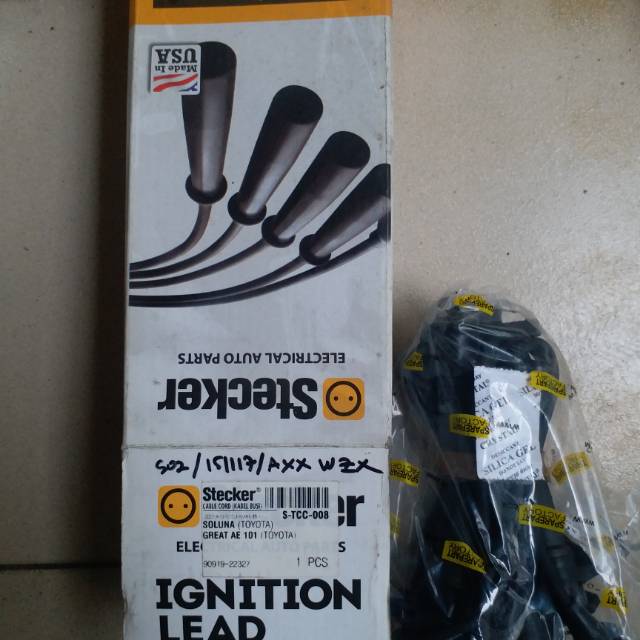 สายหัวเทียน Toyota soluna/great ae 101