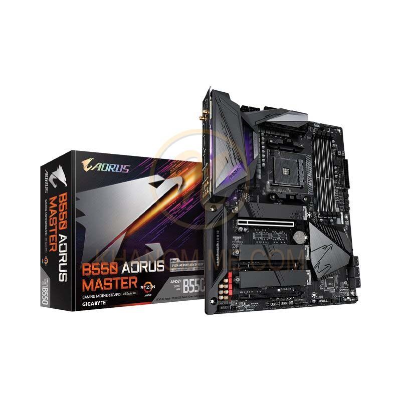 MAINBOARD (AM4) GIGABYTE B550 AORUS MASTER
