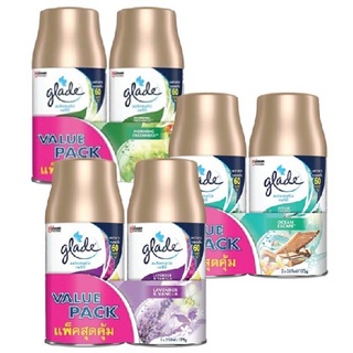 Glade สเปรย์ปรับอากาศ automatic สเปรย์ แพ็คคู่ 269ml