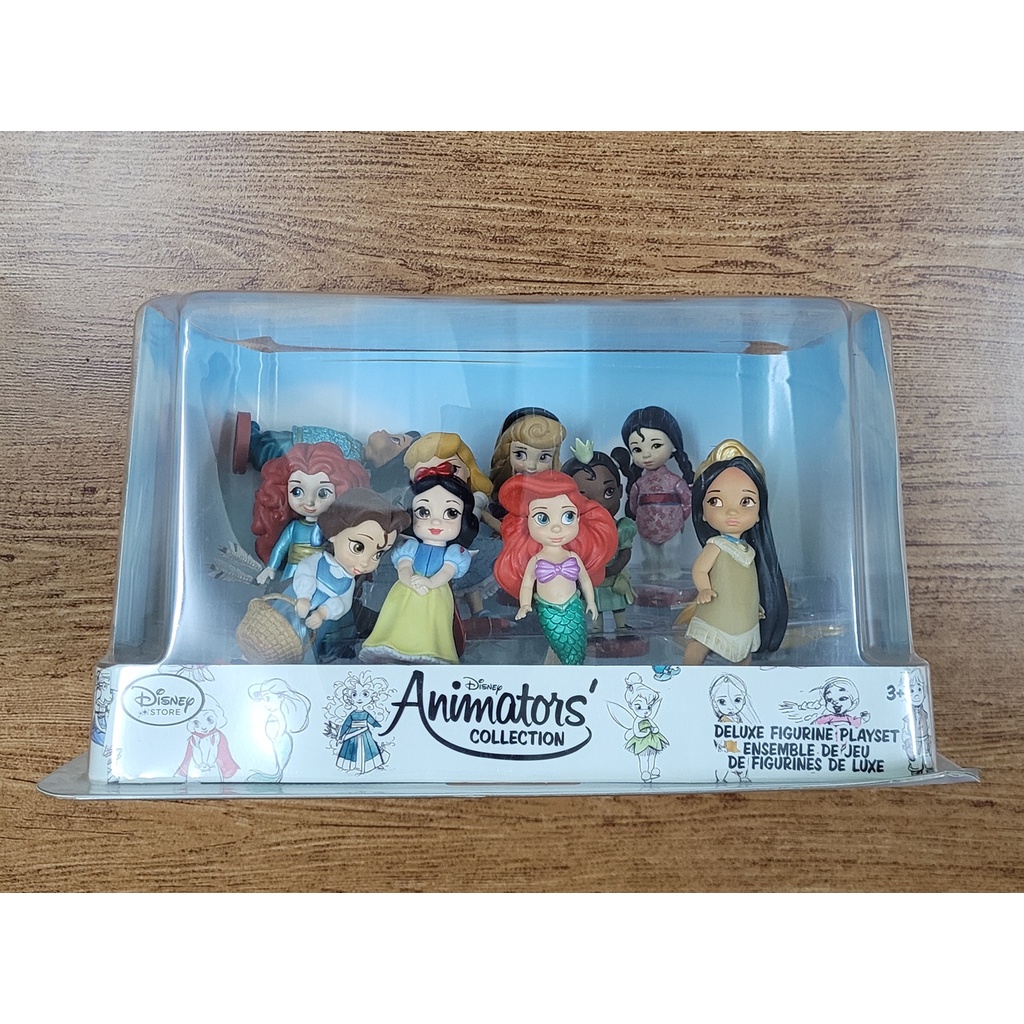 Disney Store Animators Collection Deluxe Figure Play Set