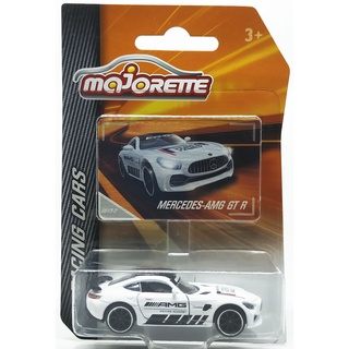 Majorette Mercedes Benz AMG GT R - Driving Academy - White Color /Wheels 8SBCL /scale 1/61 (3 inches) Package with Card