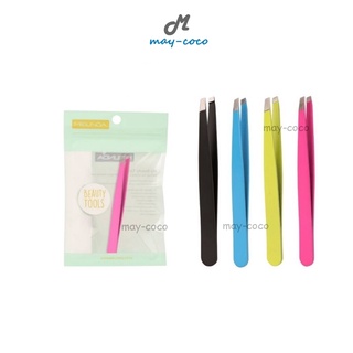 ถูก/แท้/ส่งฟรี แหนบ MEILINDA Basic Colorful Tweezer แหนบ แหนบจับช่อขนตา ดึงขน ถอนขน ถอนขนคิ้ว ถอนขนรักแร้